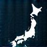 Map of Japan with global connections.